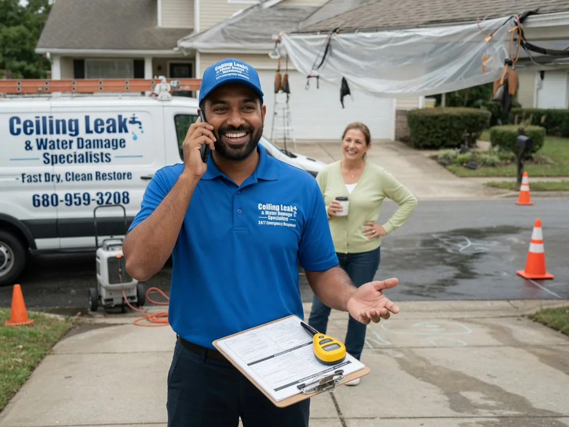 Ceiling Leak Cleanup Rogers, KY FAQs